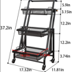 Picture of 3 Tier Foldable Cart