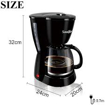 Picture of 1.5L Electric Drip Coffee Maker 800W