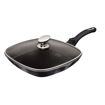 Picture of BH Grill pan w/ lid 28 cm Burgundy 