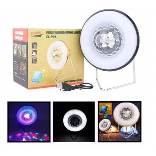 Picture of 2-In-1 Solar Camping Light And Disco Light