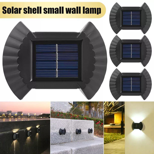 صورة مصباح الحائط يعمل بالطاقة الشمسية