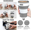 Picture of Reusable Collapsible Coffee Cups