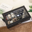 Picture of 6-Slot Watch Box with 3 Slot for Sunglasses