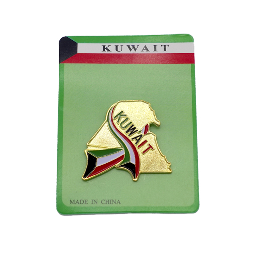 Picture of Kuwait Map Brooches